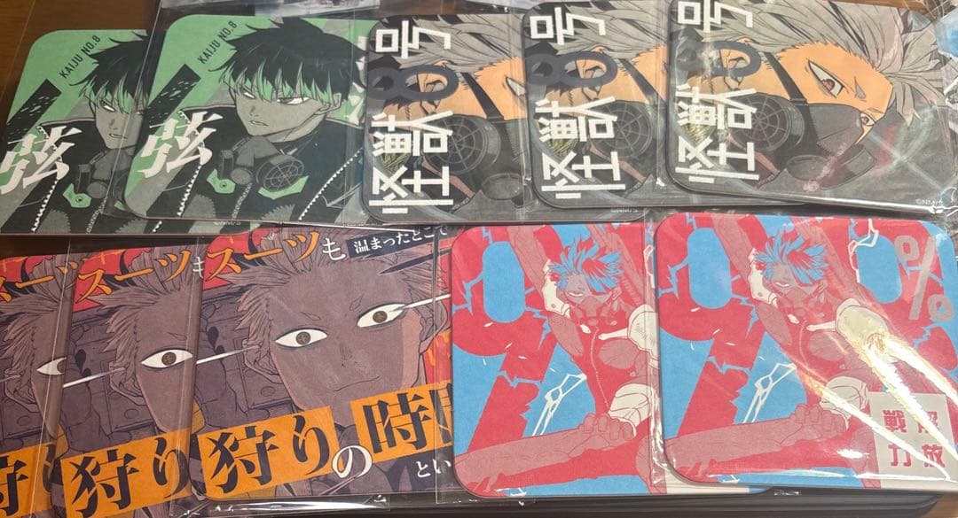 怪獣8号　鳴海弦　アートコースター