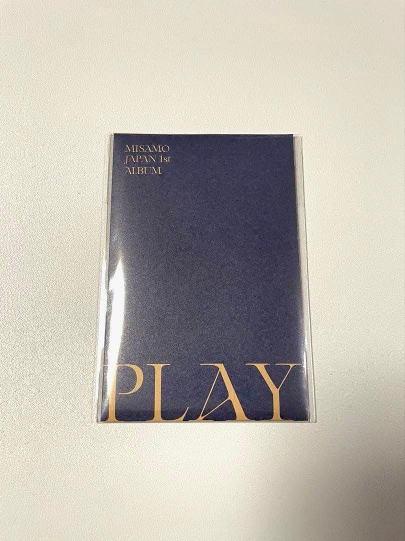 MISAMO リスニングパーティー 入場特典トレカ　新品未開封　PLAY ミサモ