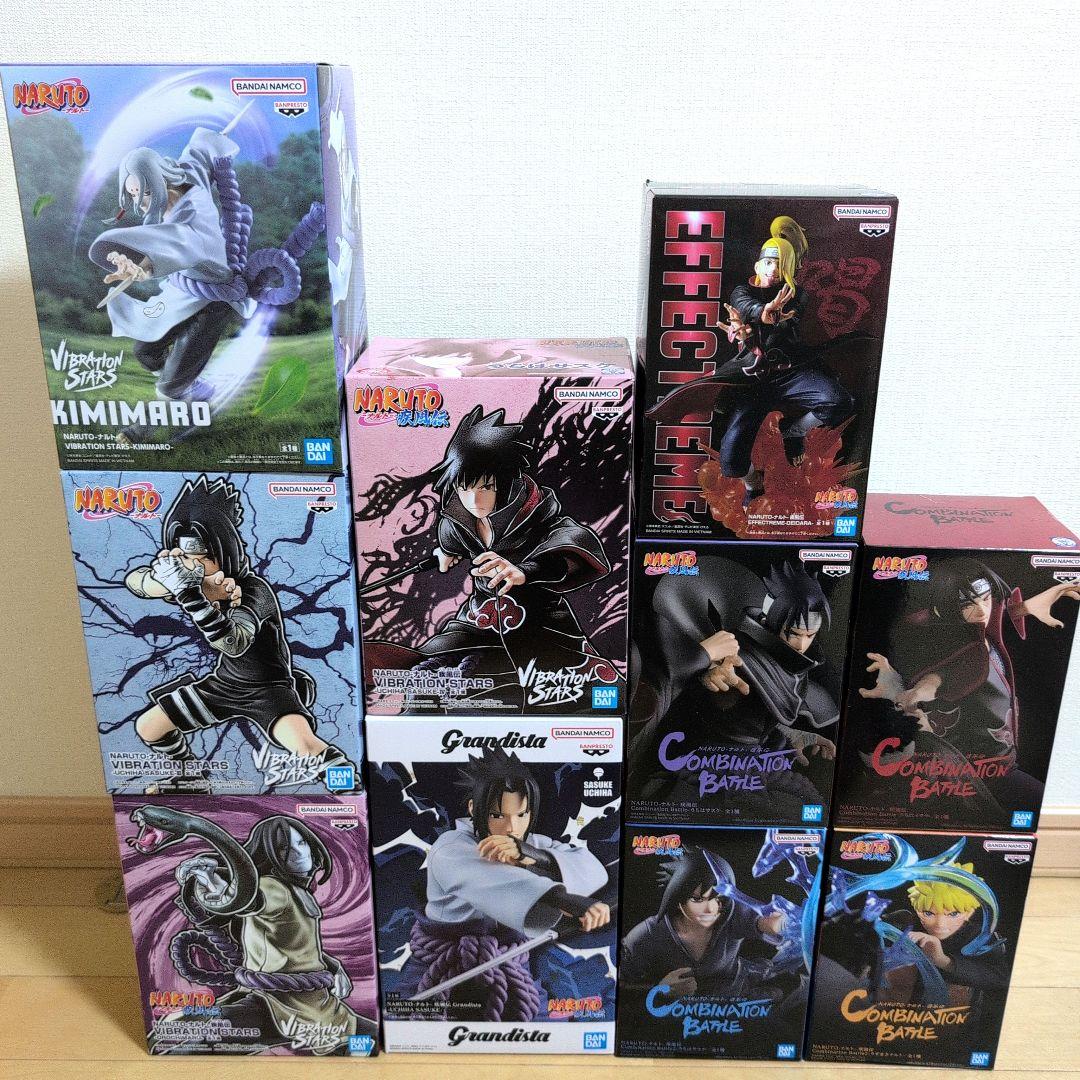 NARUTO疾風伝①　フィギュア　プライズ　まとめ売り　10個セット