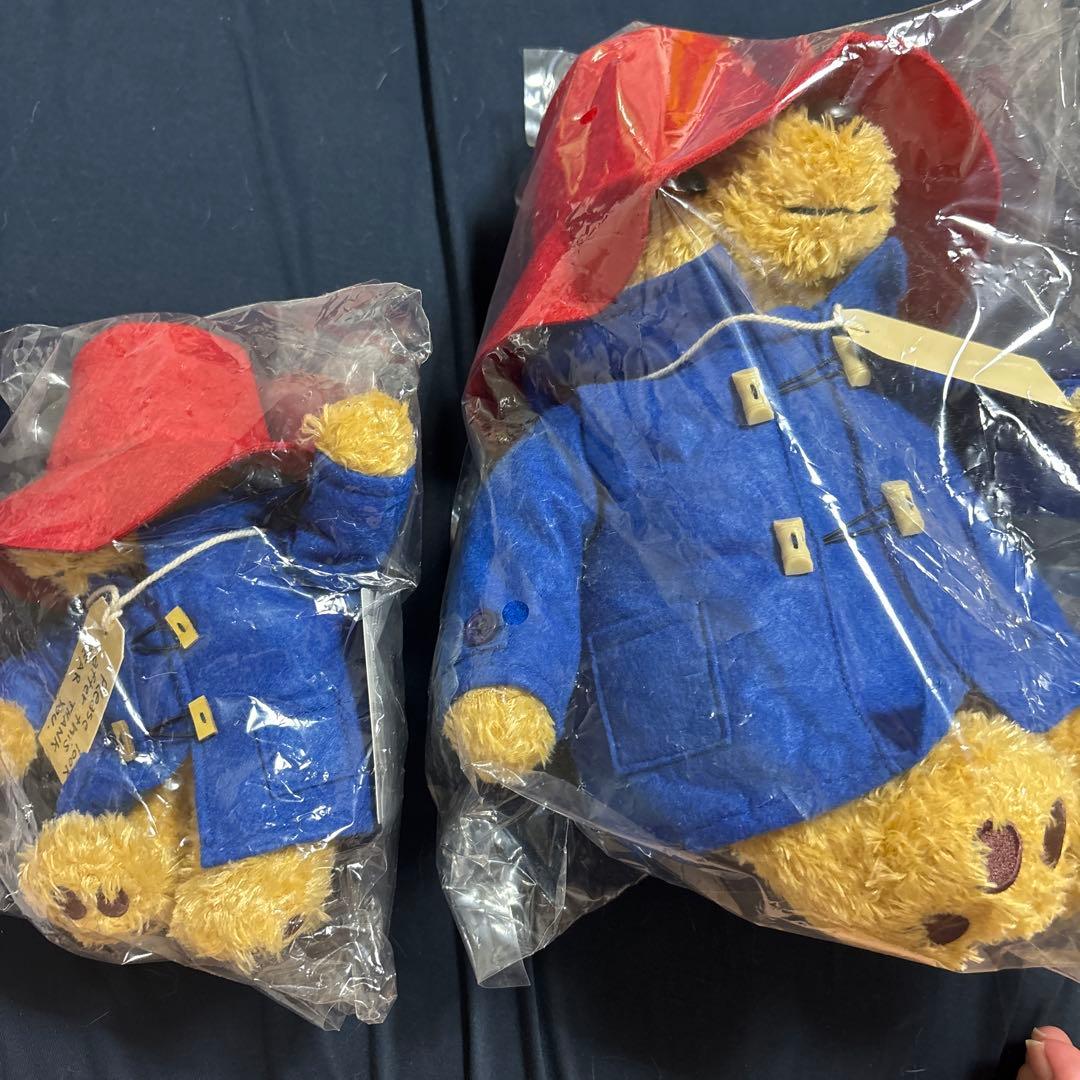 パディントン　ベア　ぬいぐるみ　S M ２つセット　吉徳