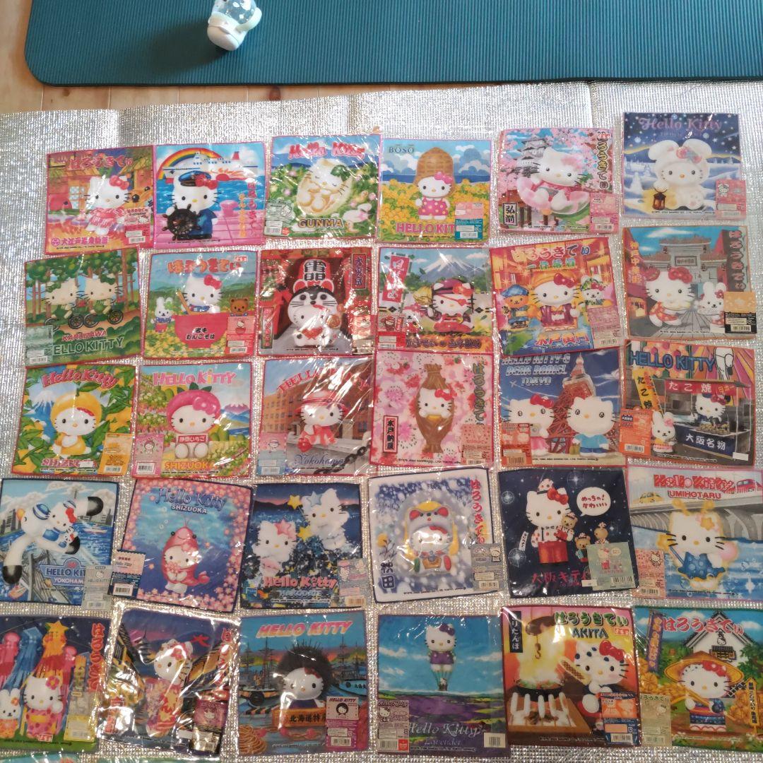 高*橋様 33枚　キティちゃん　ハローキティ　HALLOKITTY　ハンカチ y サンリオ ハローキティ 日焼け キティ 刺繍ハンドタオル ジュース
