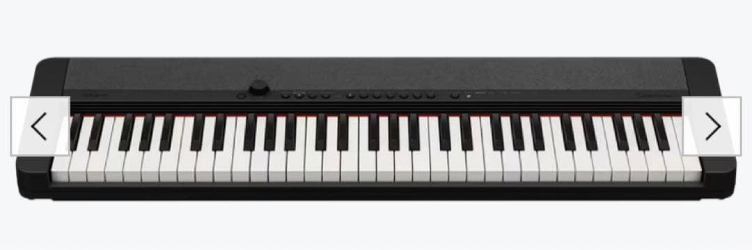 未使用　CT-S1BKピアノ　ブラック色