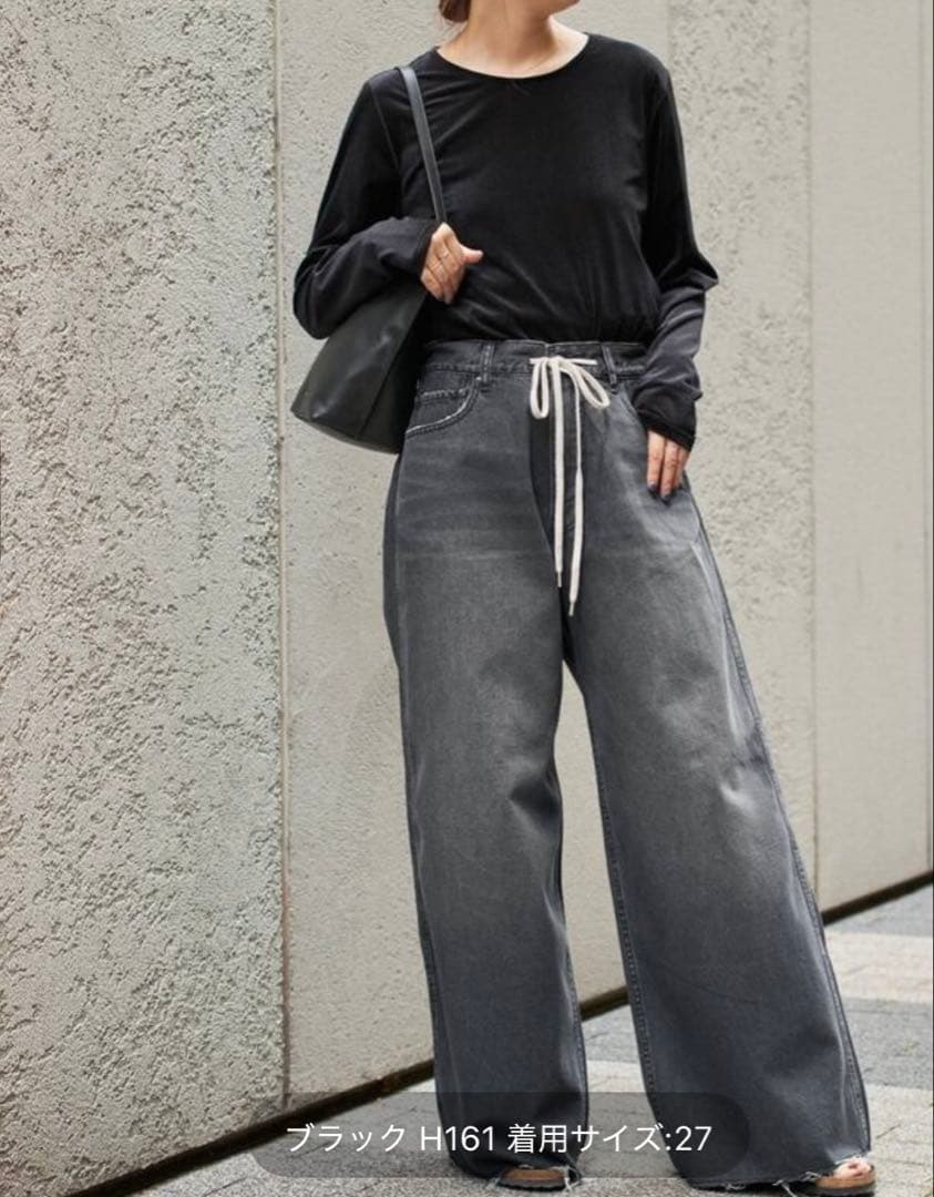 パンツ 5 1/2 SOFT DRAWSTRINGDENIM