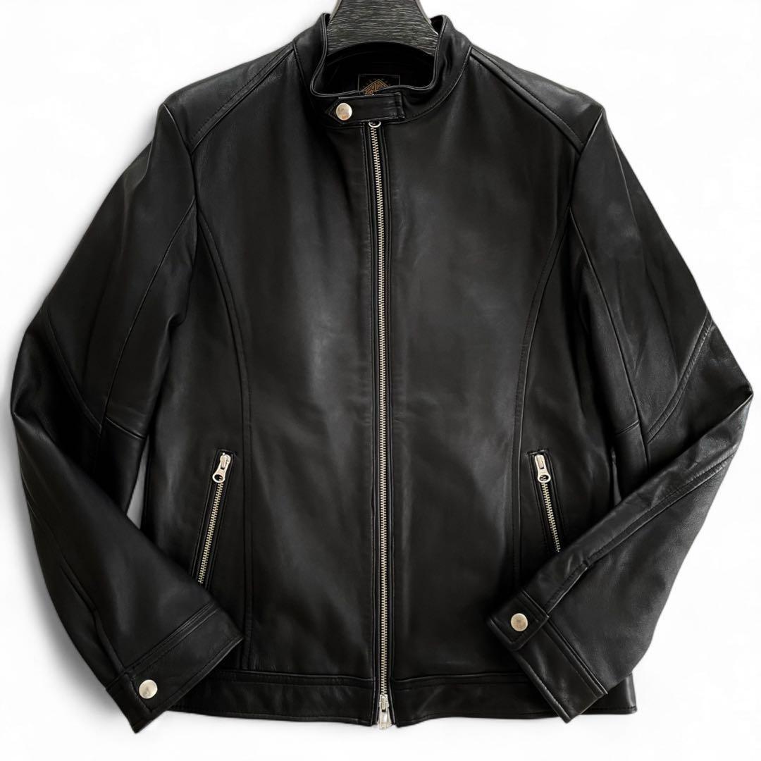 291295 HOMME VINTAGE シングルライダースジャケット 中古・古着通販】291295=HOMME (ニーキューイチニーキューゴオム