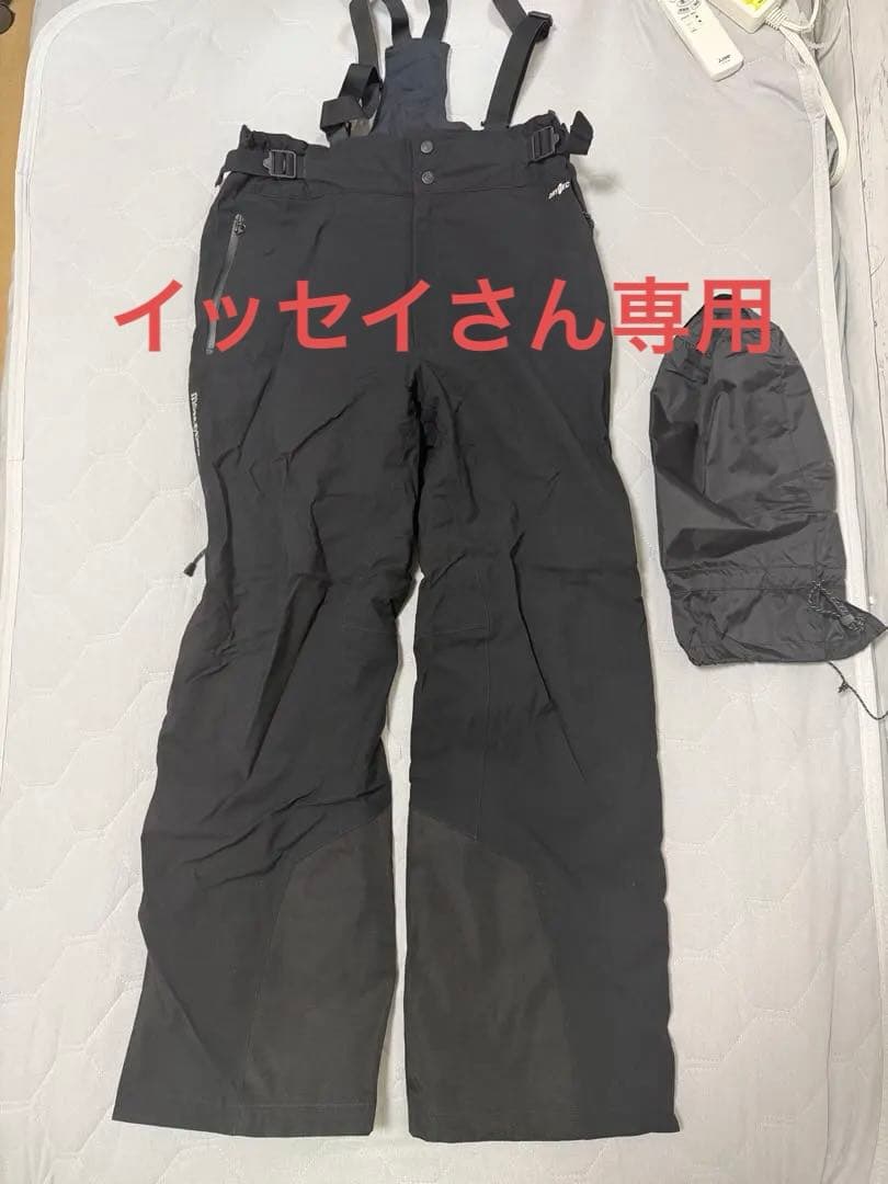 モンベル スキースノーボード ドライテックインシュレーテッドビブ 男性用 L ドライテックインシュレーテッドビブ Men's｜モンベル