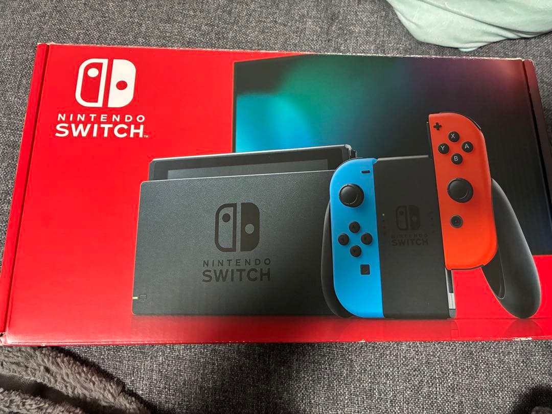 Nintendo Switch 本体 赤/青 Joy-Con付き ジャンク品