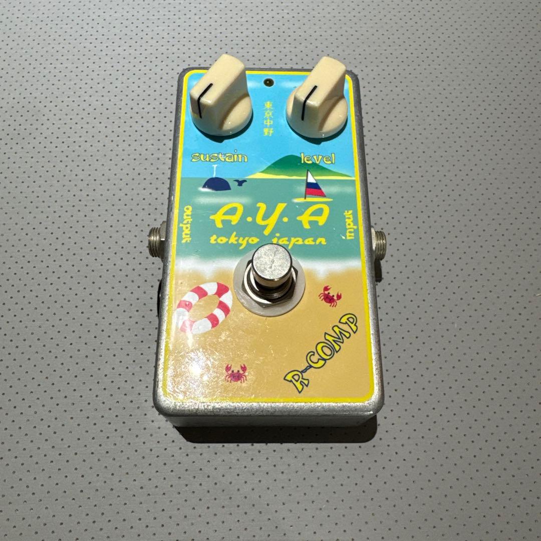 A.Y.A. R-COMP ギターエフェクター A.Y.A tokyo japan R-COMP レビュー！ 国産エフェクター！ROSS系コンプ