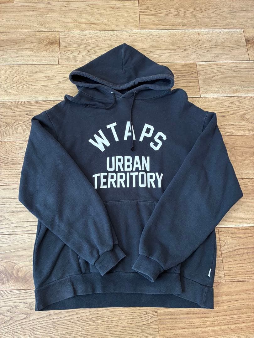 WTAPS URBAN TERRITORY フーディー パーカー ブラック
