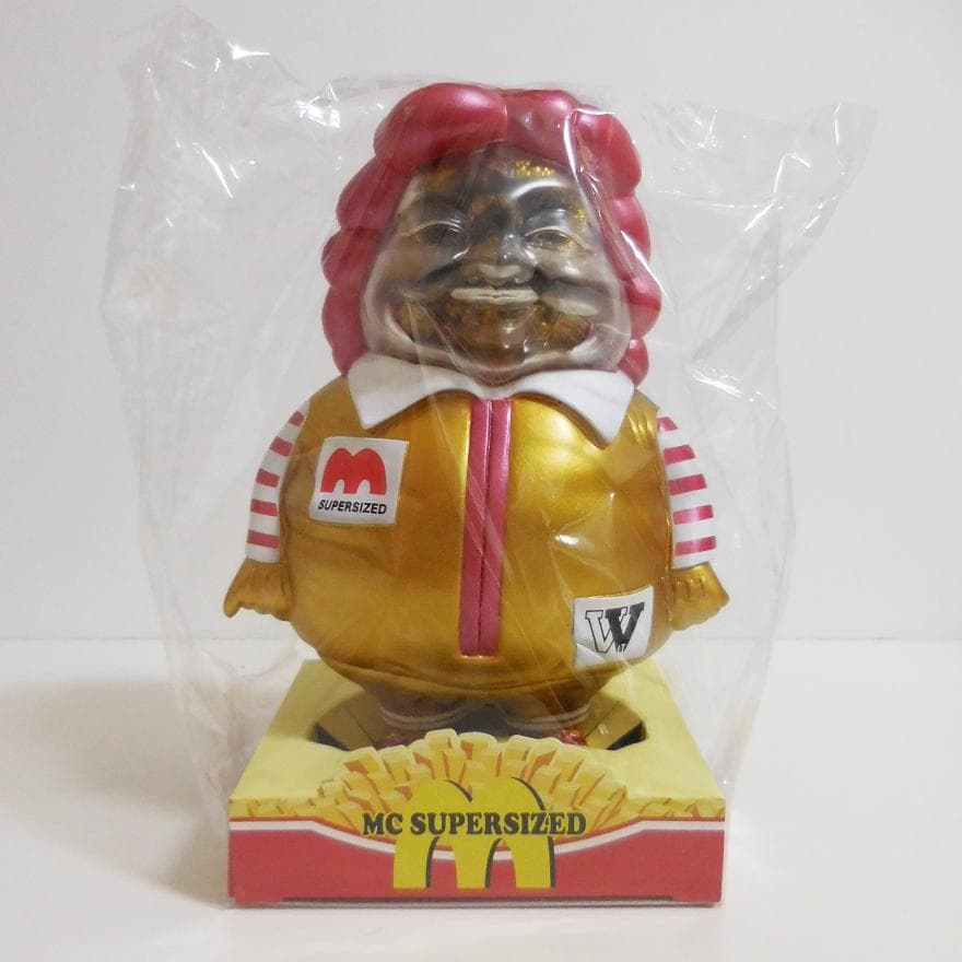 SECRETBASE ロンイングリッシュ スーパーサイズミー SSFゴールドラメ