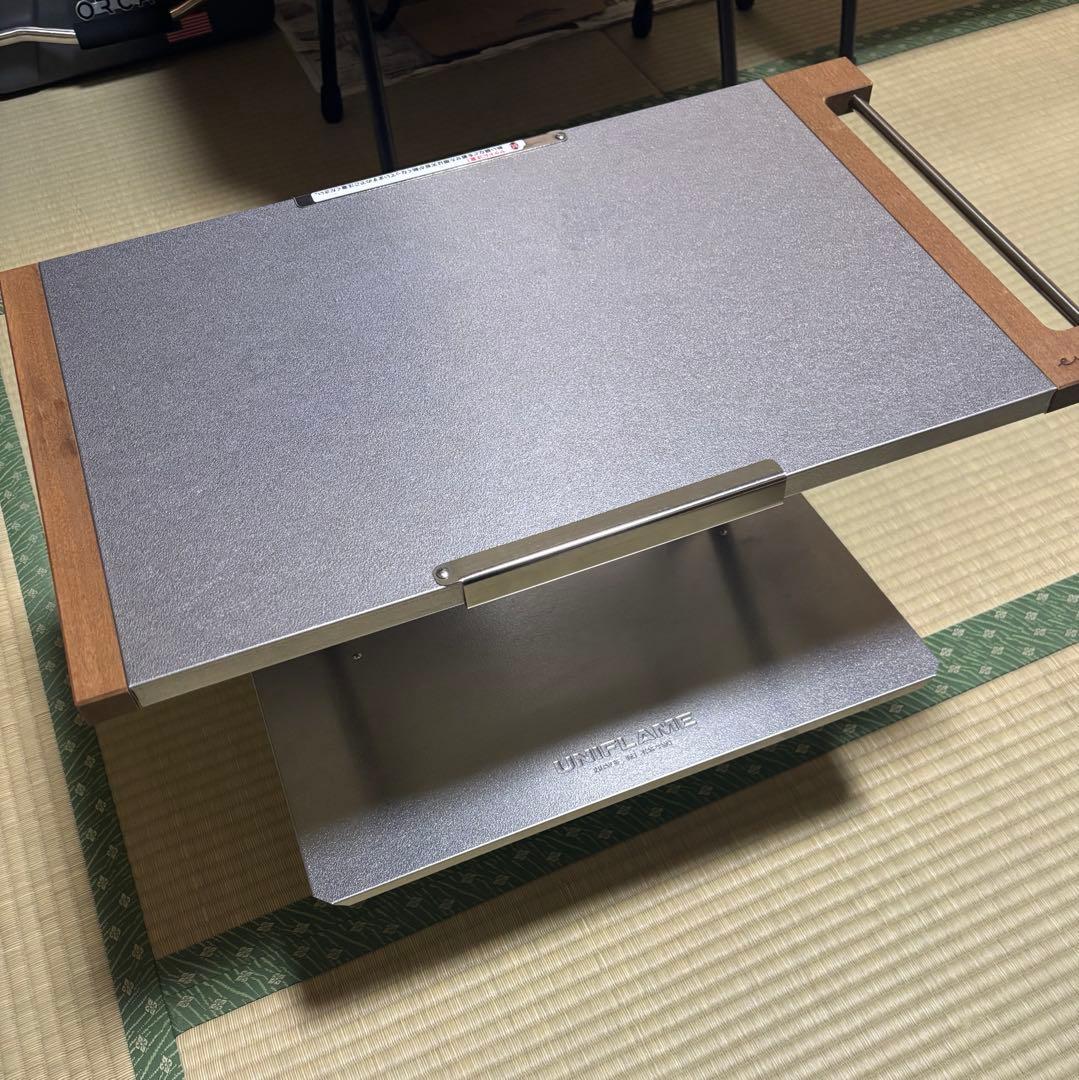ユニフレーム　焚火テーブル　カスタム品
