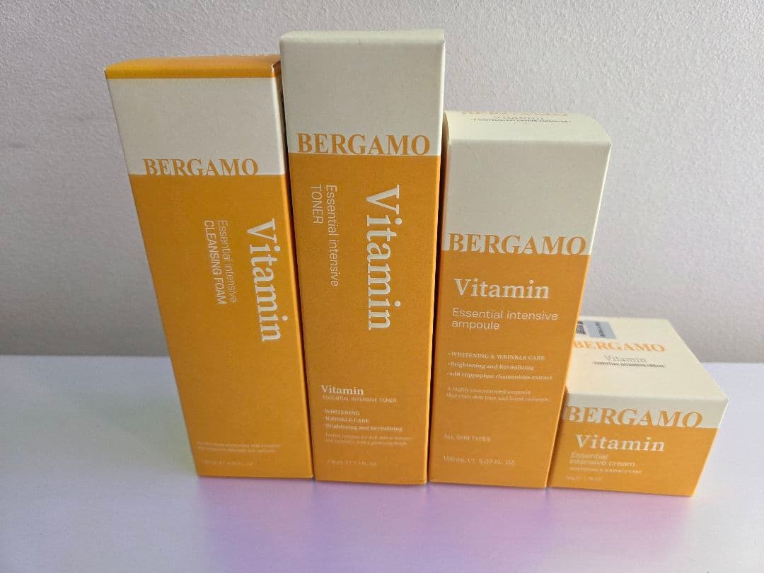 BERGAMO 基礎化粧品 ビタミン 4個セット