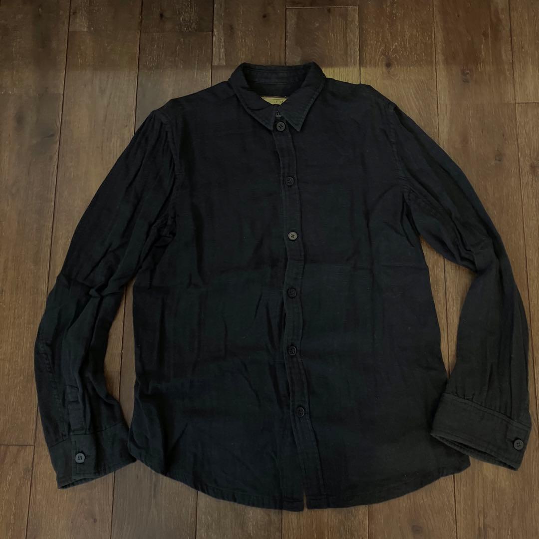 NEMETH ガーゼシャツ　黒