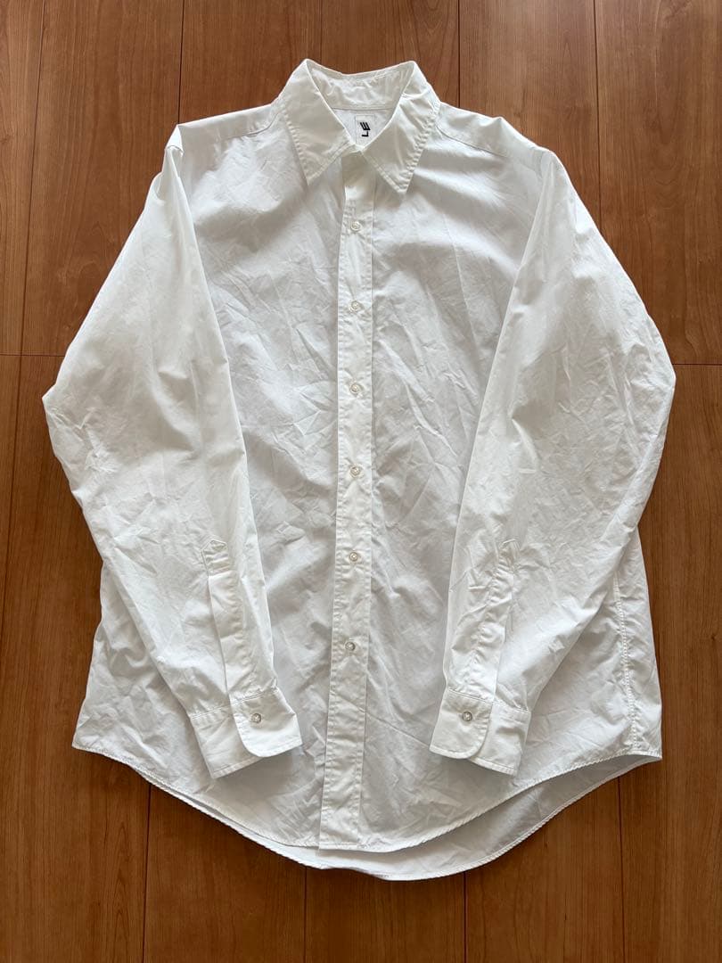 佐藤L'ECHOPPE LEタイプライターシャツ白スタンダード2