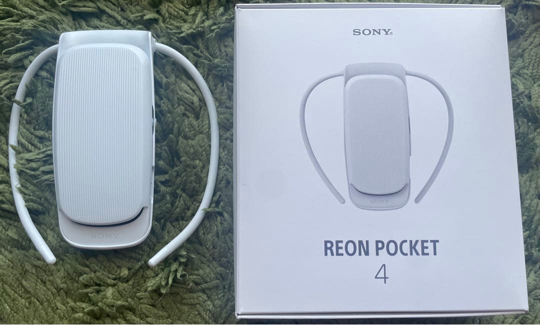 ソニー ウェアラブルクーラー REON POCKET4ホワイト