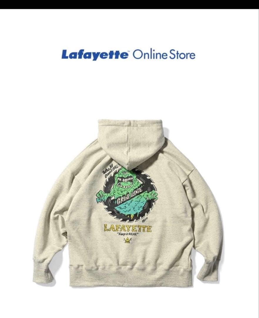 【激レア】GRINDLODGE×LFYT-GHOST SLIMER Hoodie