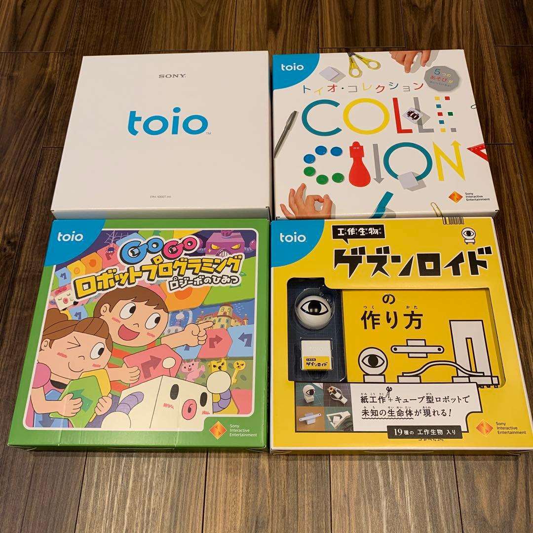 【匿名配送】SONY toio ロボットプログラミング4点セット