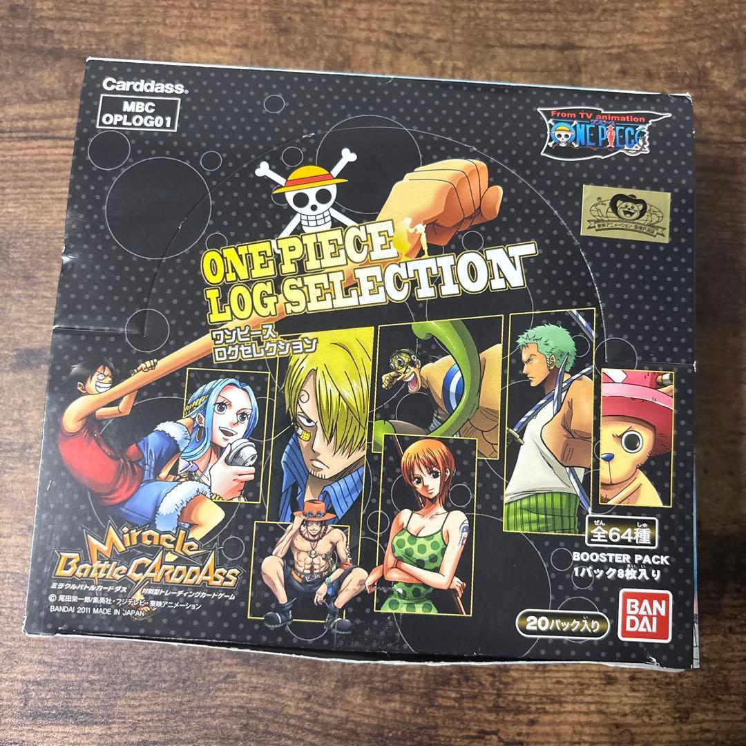 ミラバト　ワンピース　ログセレクション　20パック　未開封　box
