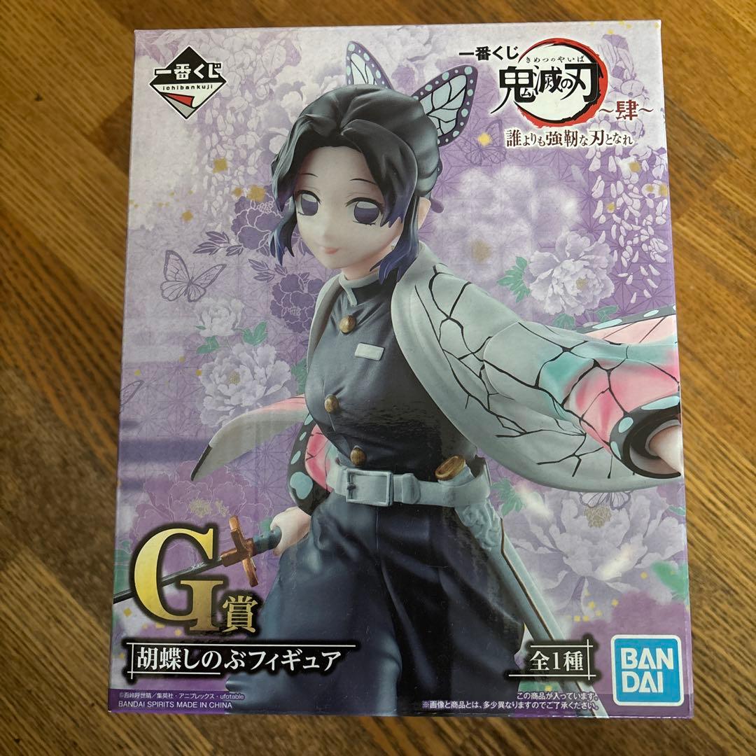 鬼滅の刃 G賞 フィギュア 胡蝶しのぶ G賞の「胡蝶しのぶフィギュア」。 [画像・動画ギャラリー 16/21