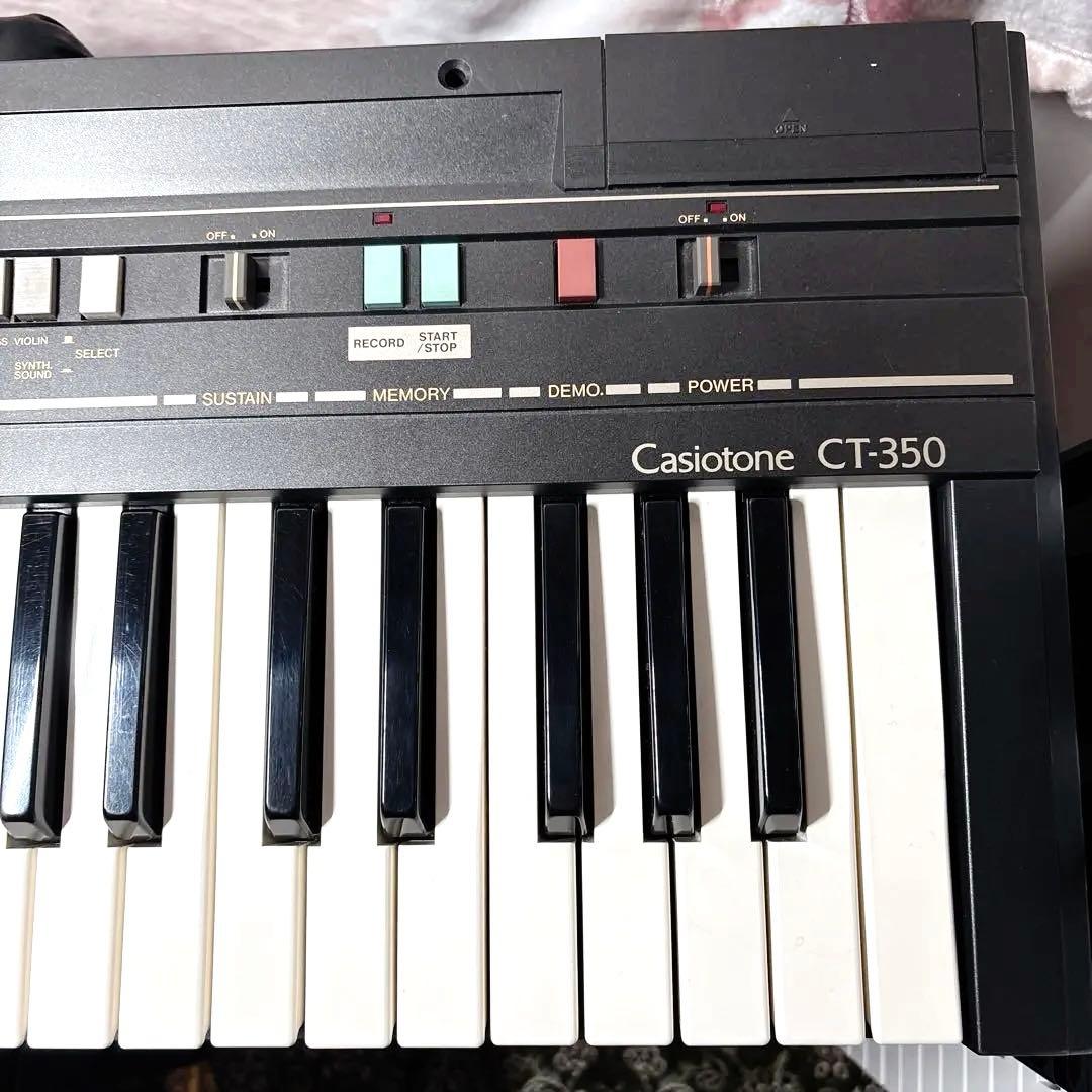 Casiotone CT-350 カシオ CASIO キーボード シンセサイザー - メルカリ