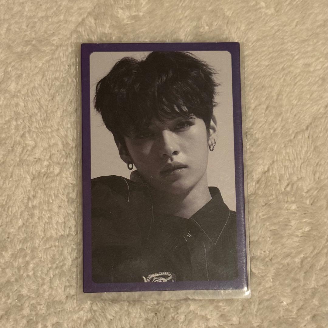 straykids iamyou 紫枠　トレカ　リノ leeknow