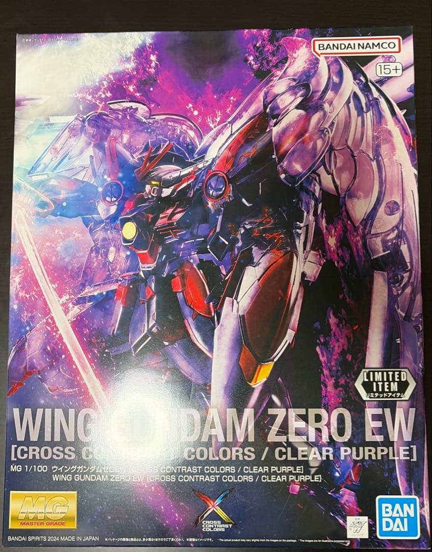 MG ウイングガンダムゼロEW [CROSS CONTRAST COLORS] MG ウイングガンダムゼロEW[CROSS CONTRAST COLORS/CLEAR PURPLE