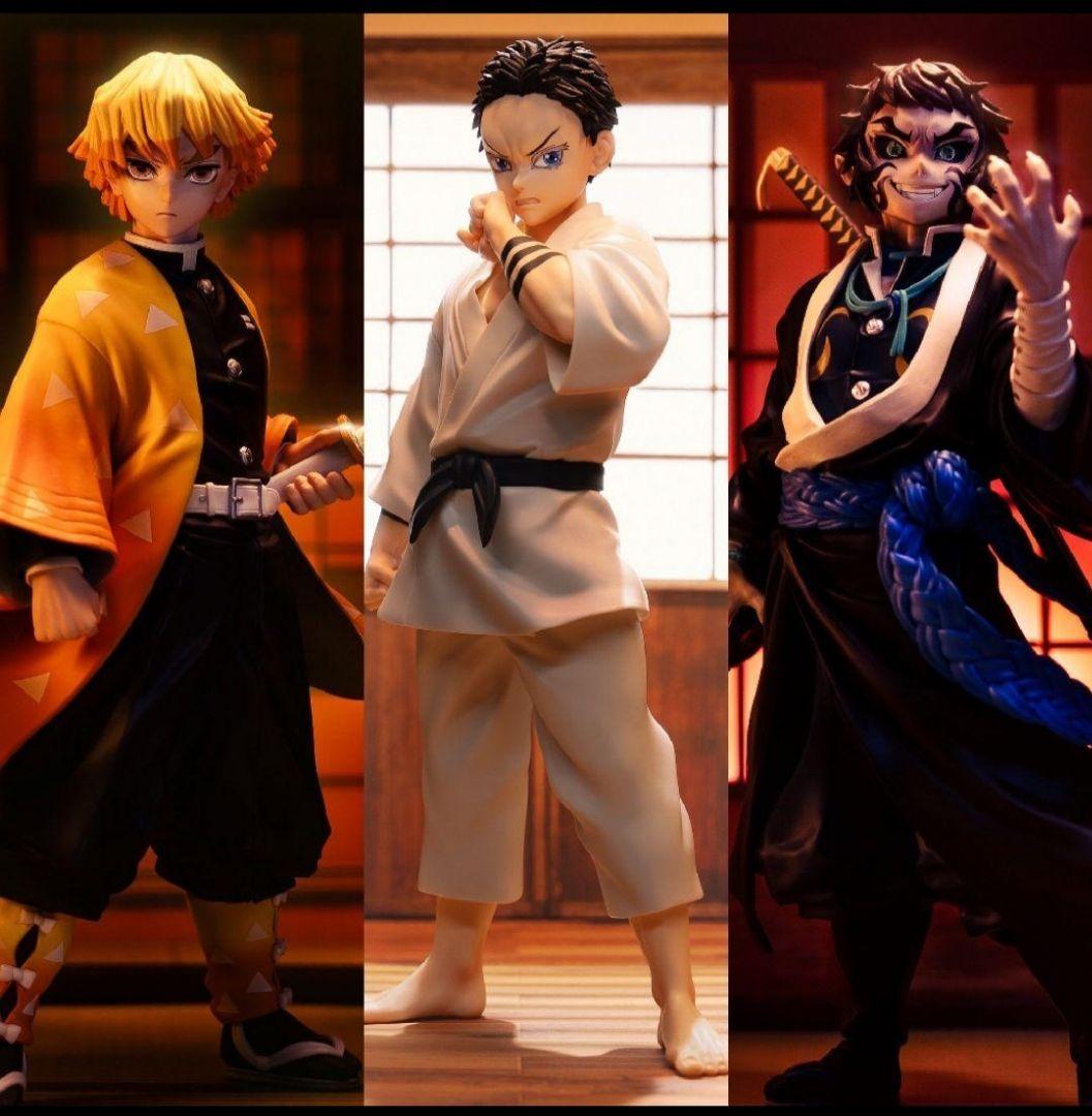 一番くじ 鬼滅の刃 ～雷の兄弟～　A賞　B賞　ラストワン賞　セット 一番くじ『鬼滅の刃 ～雷の兄弟～』 A賞：善逸、B賞：獪岳、ラストワン