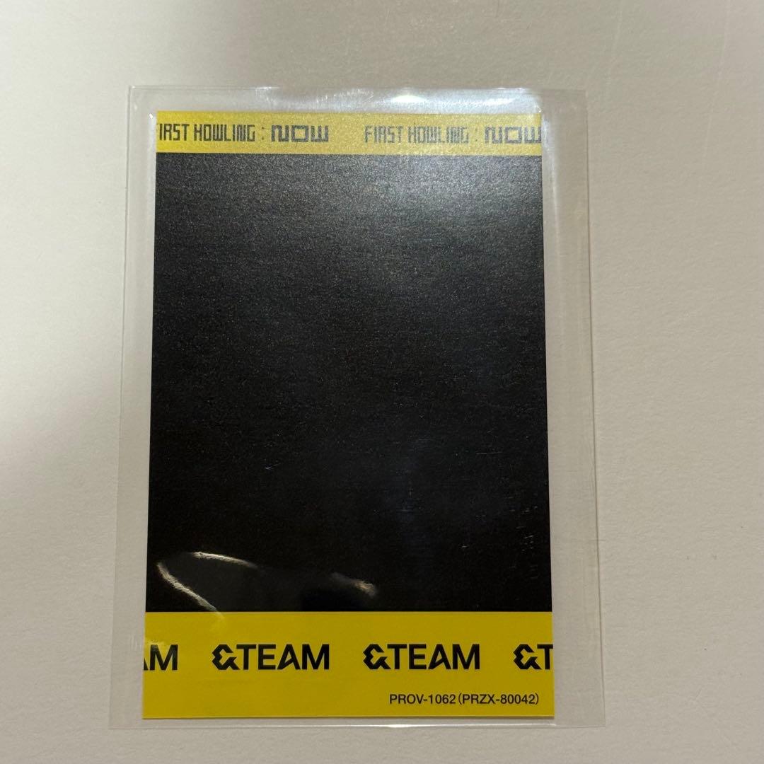 &TEAM THE FIRST HOWLING NOW チェキ JO ジョウ - メルカリ