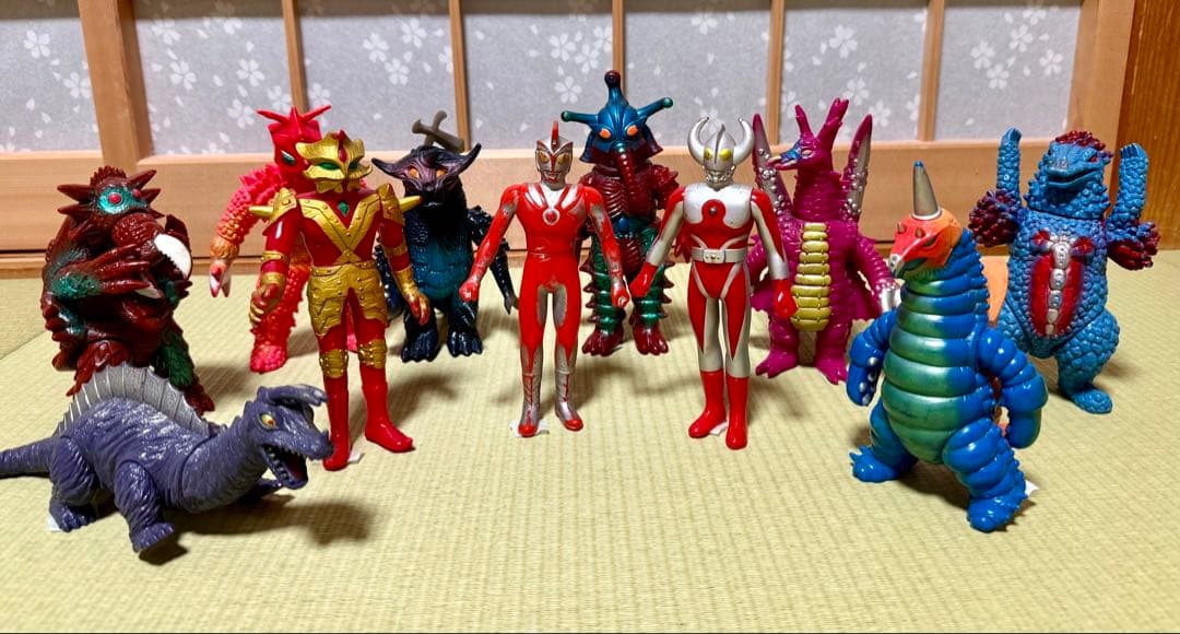 ウルトラマンA フィギュア ソフビ　11体　まとめ売り