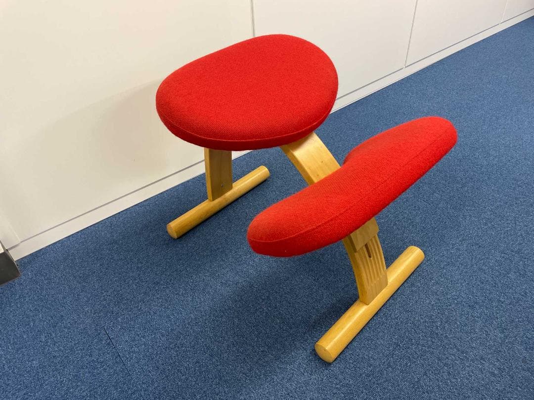 リボ社 バランスチェア Rybo balans EASY イージー 赤