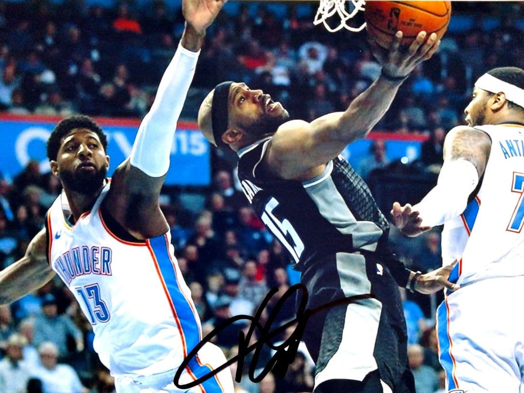 オリンピック金メダリスト…ヴィンス・カーター直筆サイン入り写真…