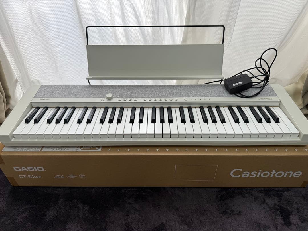 お値下げ★【CASIO】カシオトーン CT-S1 WE【Casiotone】