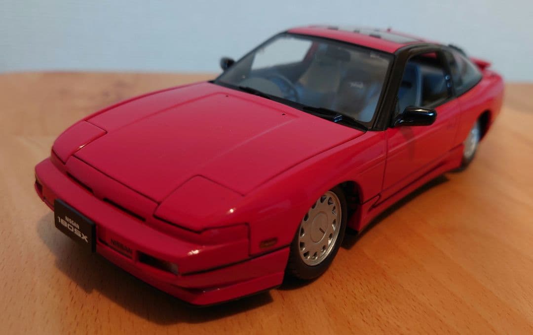 アオシマ DISM 前期 日産 180SX RPS13 1/24 ミニカー