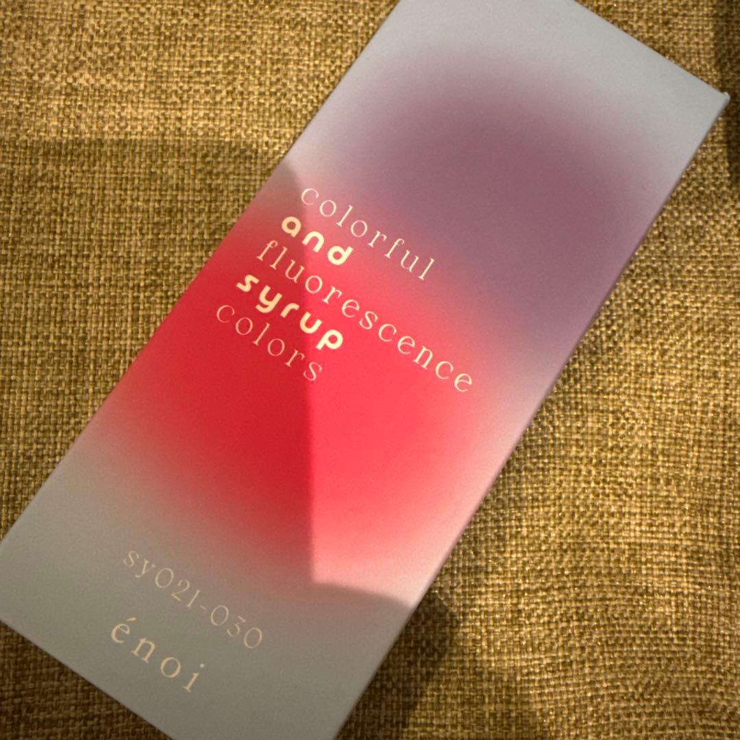 【新品未開封】énoi syrup colors 021-030 新品未開封】énoi syrup colors 021-030 - メルカリ