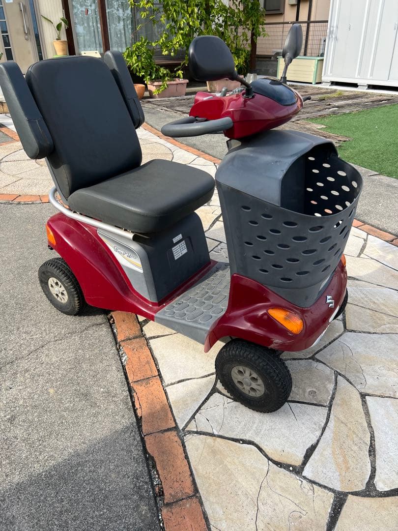 SUZUKI セニアカー　赤　埼玉比企郡　型式EF14D7 2014年製