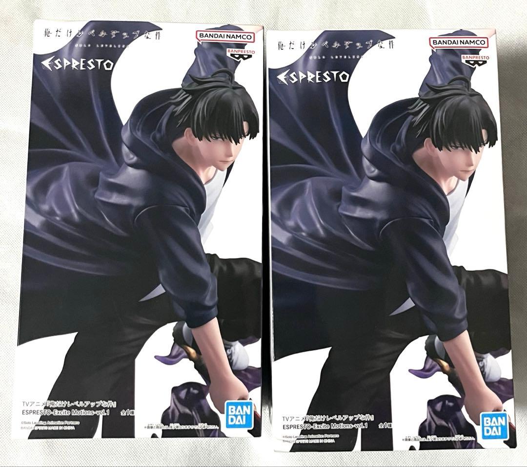 俺だけレベルアップな件 俺レベ フィギュア ESPRESTO 水篠旬 2点 ⑹