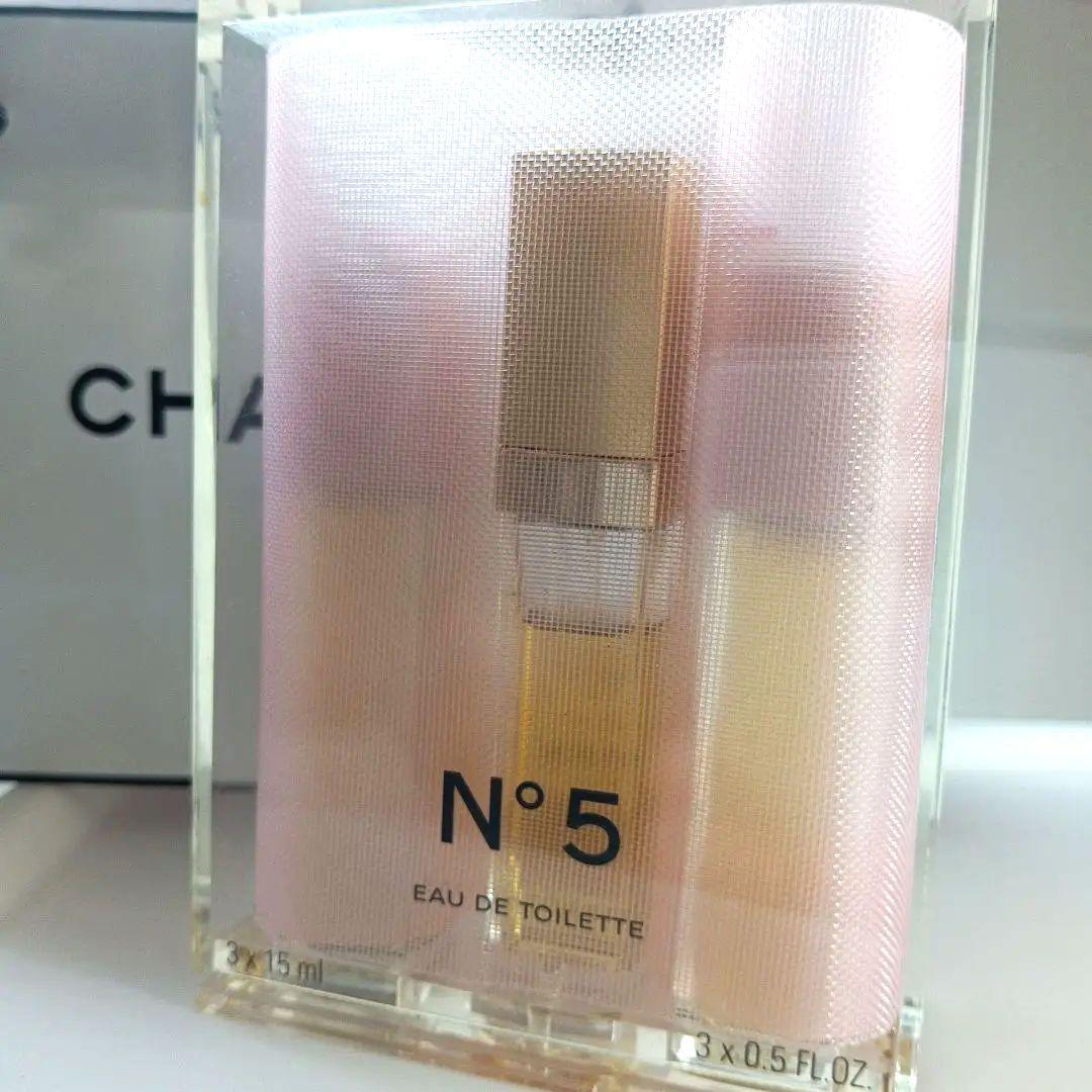 CHANEL N°5 オードゥ トワレット 3本【2本新品】シャネル エレガント