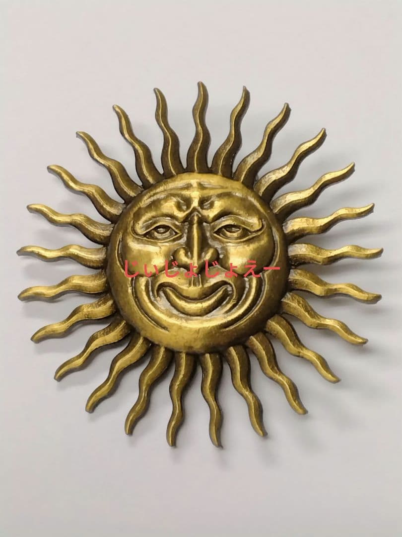 聖飢魔Ⅱ BIG TIME CHANGES ブローチ 太陽【絶版 稀少 美品】 - メルカリ