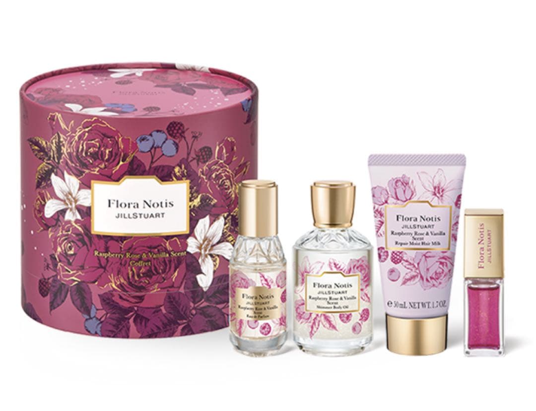 フローラノーティス　ジルスチュアート　ラズベリーローズ&バニラ　コフレ