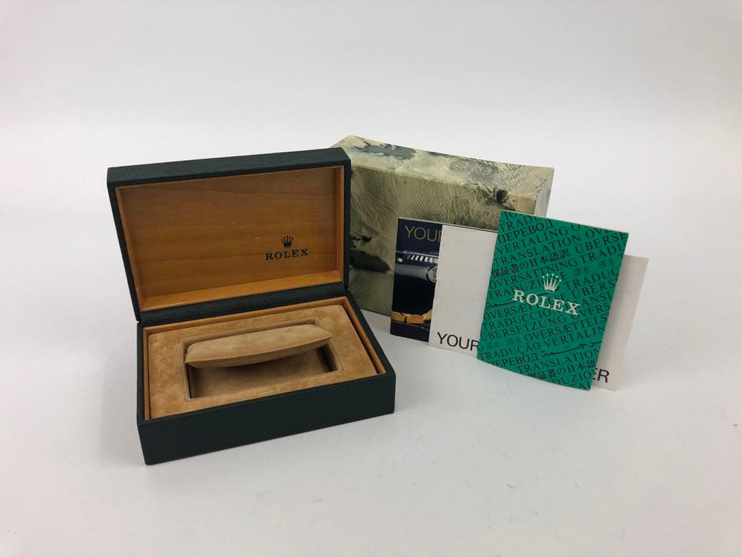 Y*K様 ロレックス　空き箱　外箱　内箱　取説　小冊子　グリーン 2026年最新】Yahoo!オークション -ロレックス 箱 ボックスの中古品