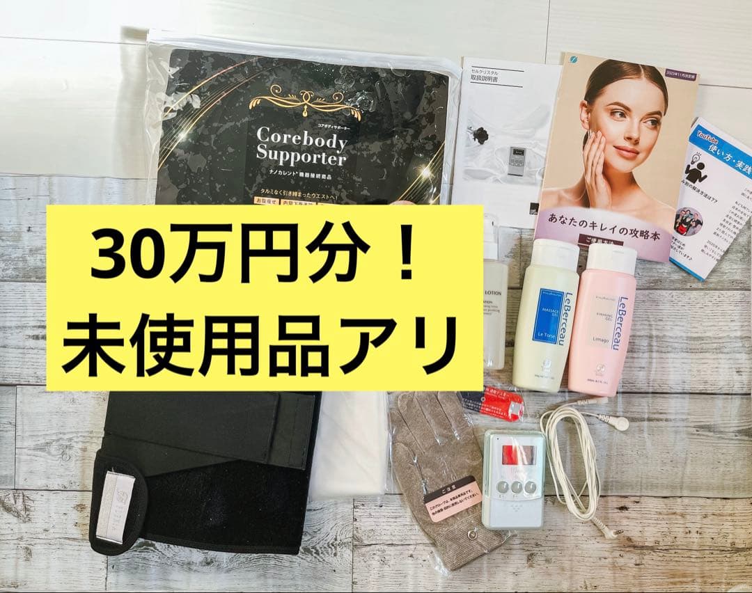 サロン専売品一式 フレキシア セルクリスタル ボディコアサポーター バストアップ サロン専売品一式 フレキシア セルクリスタル ボディコアサポーター