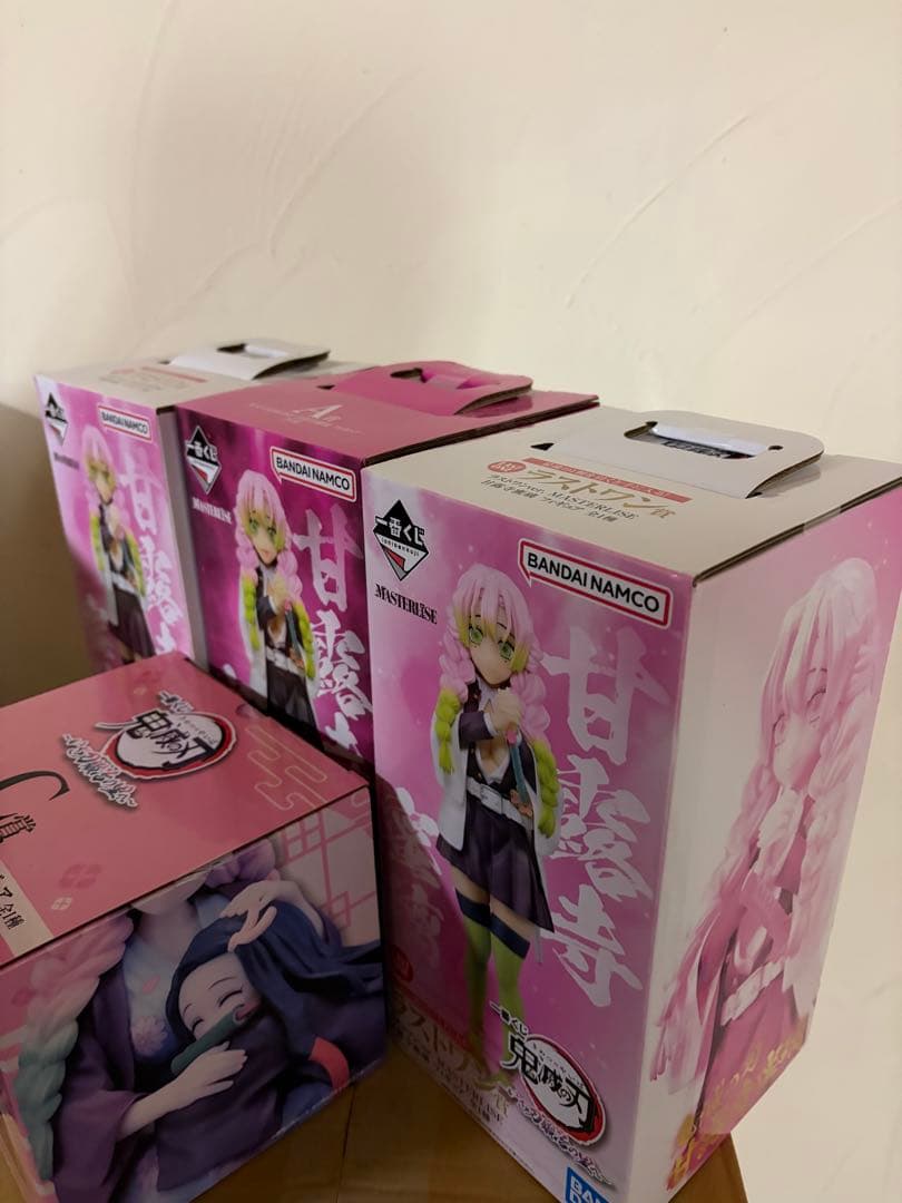 甘露寺蜜璃 一番くじ MASTERLISE フィギュア セット - メルカリ