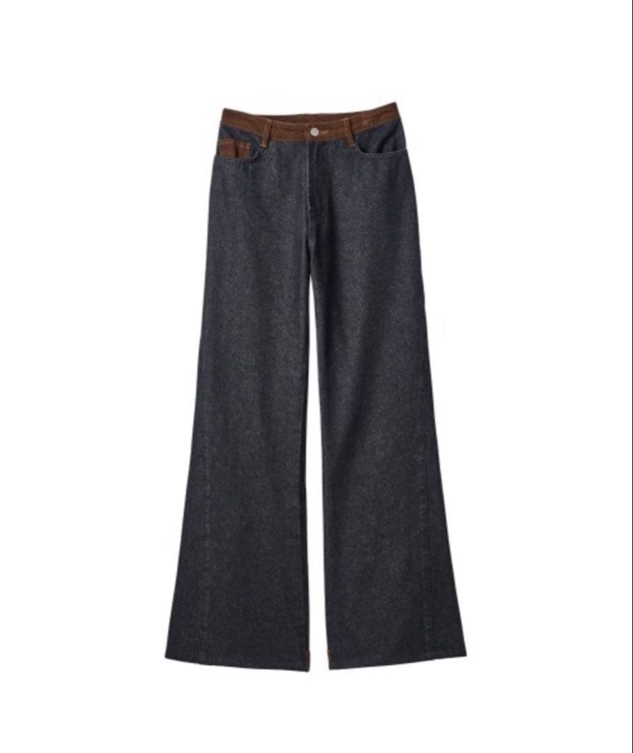 パンツ knuth marf denim baggy pants