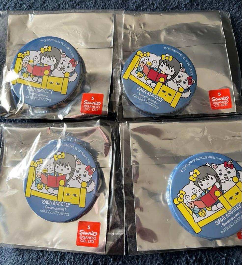 十*）様 銀魂　Sanrio Characters 第二弾　トレーディング缶バッ