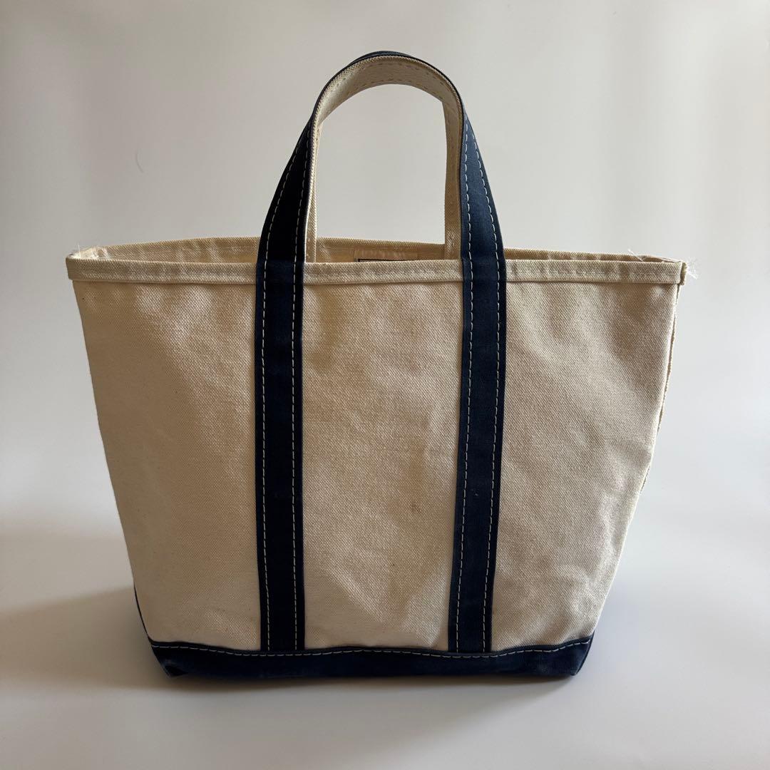 80s L.L.Bean トートバッグ ネイビー ミディアム