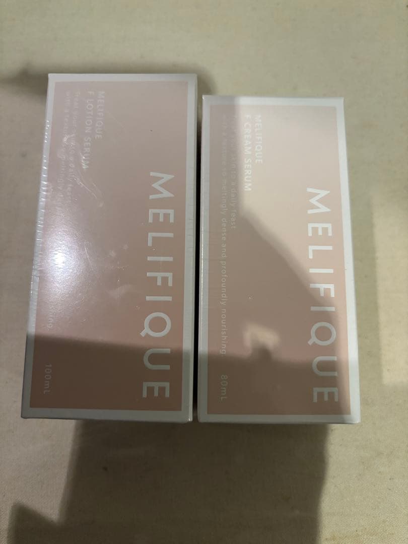 メリフィーク　ローションセラム　クリームセラム