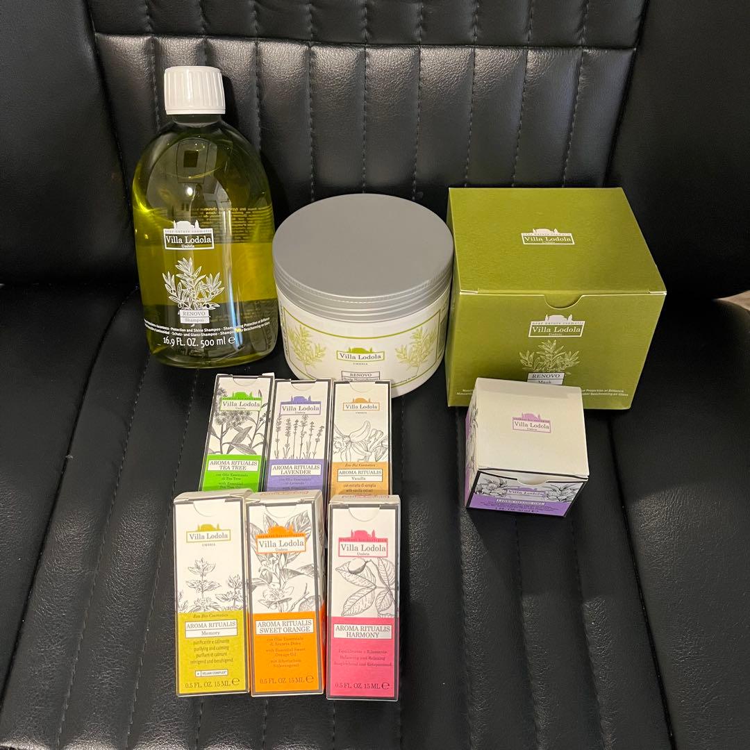 ヴィラロドラ レノーボシャンプー マスクスキャルプ アロマオイル　セットミルボン