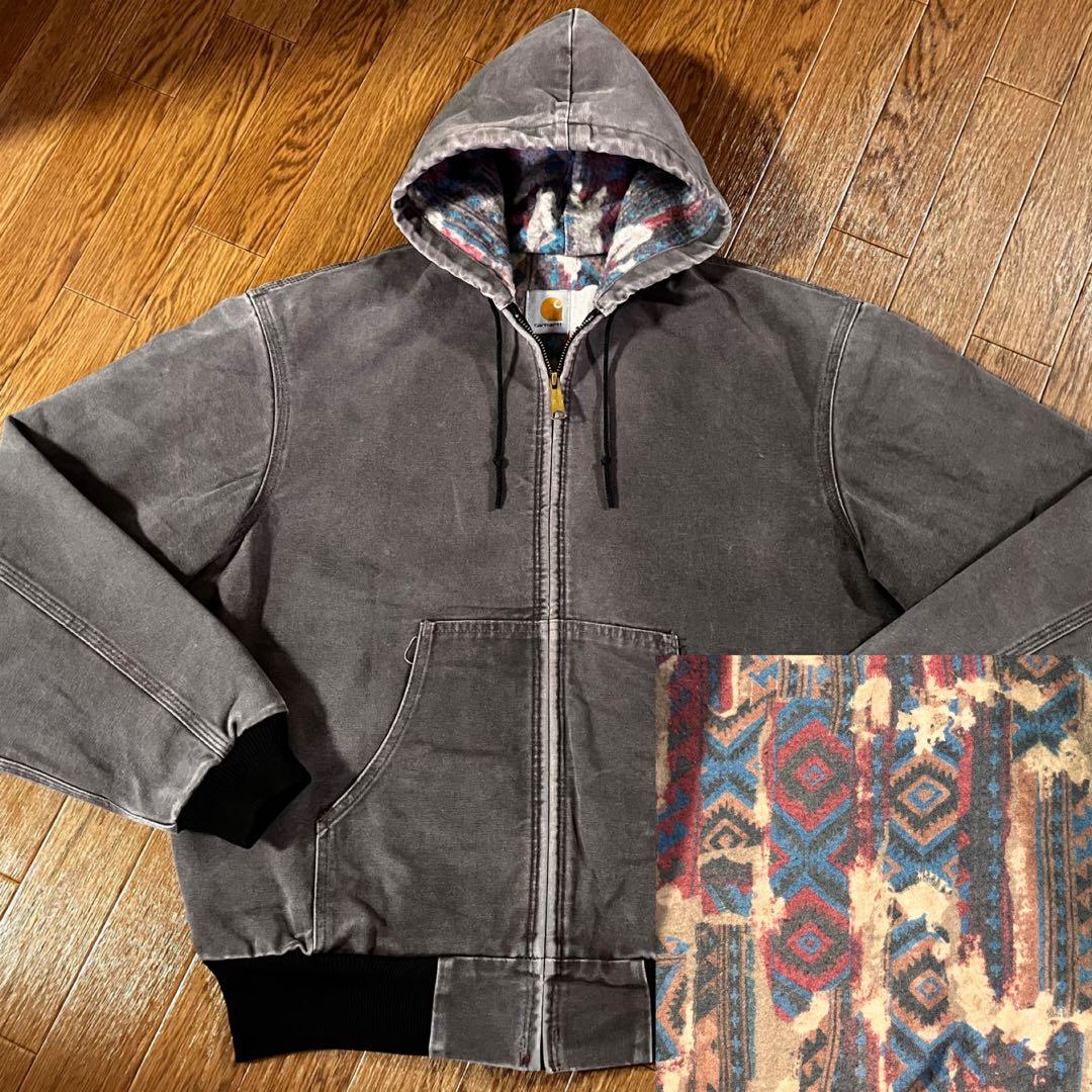 【超希少】カーハート サウスウエスト アクティブジャケット チャコールグレー L