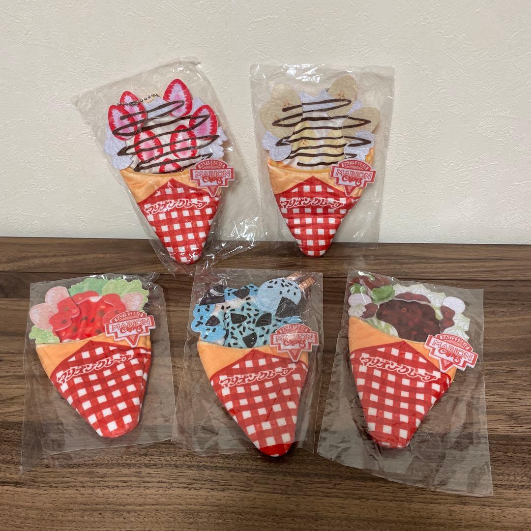 PROOFぱくっと！マリオンクレープ 第1弾ガチャ全種類コンプリート5種