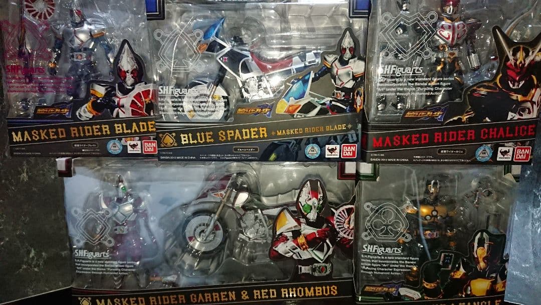 フィギュアーツ 仮面ライダーブレイド まとめ売り S.H.Figuarts(フィギュアーツ) 仮面ライダーブレイド 仮面ライダー剣