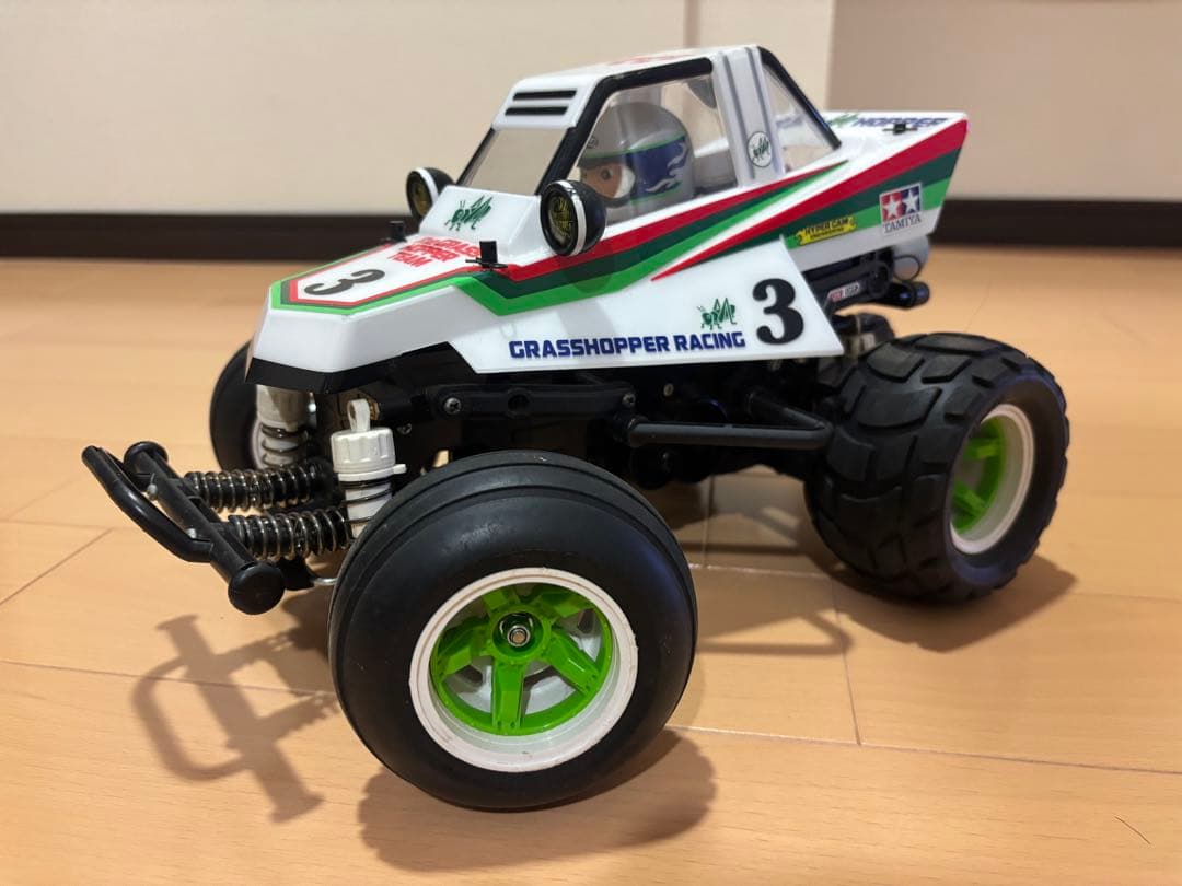 【中古】タミヤ コミカルグラスホッパー　1/10XB WR-02CBシャーシ